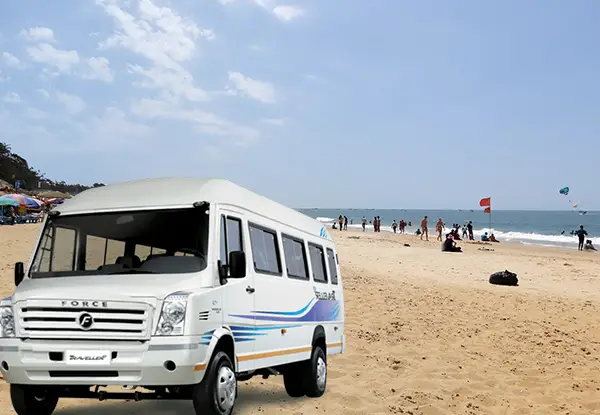 Tempo Traveller Rental in Anjuna | Travel People India