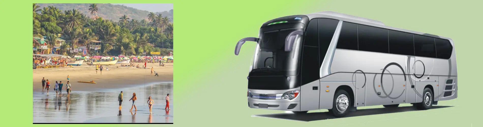 Volvo Bus Rental in Goa