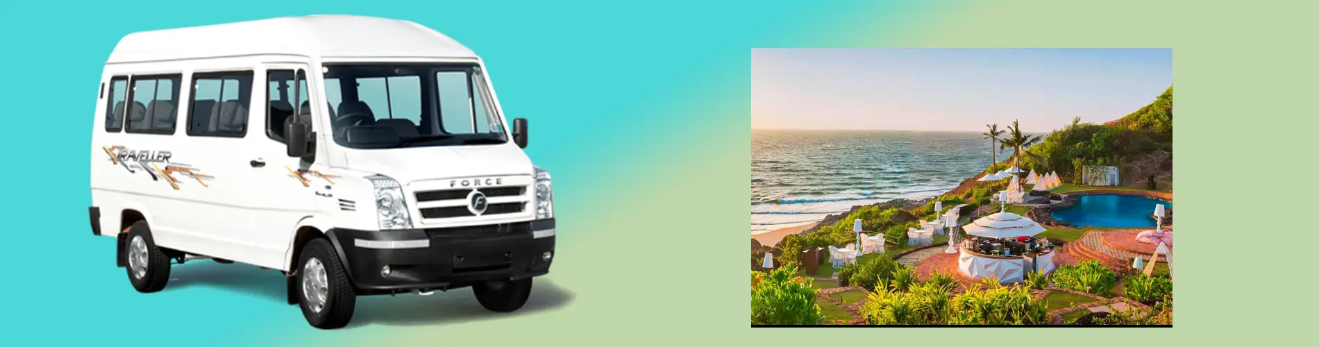 Tempo Traveller Rental in Vagator