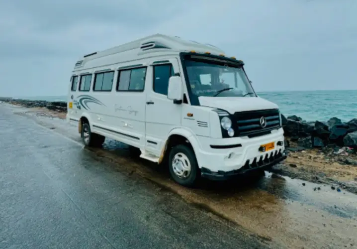 Tempo Traveller rental in Thivim Railway Station