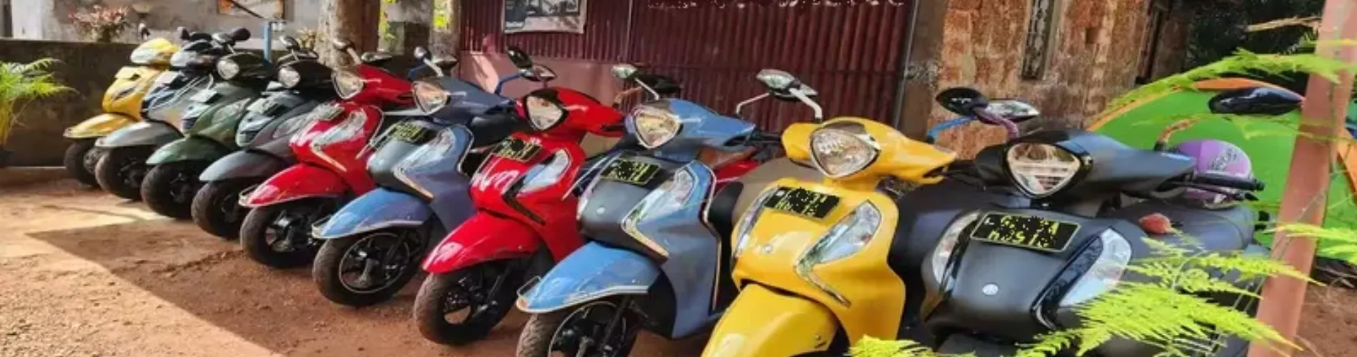 Bike Rental Scooty Rental Hire in Goa