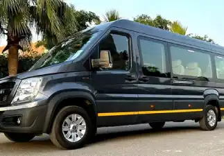 10 Seater Force Urbania Rental in Goa