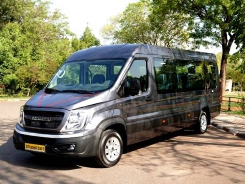 9 Seater Force Urbania Rental in Goa