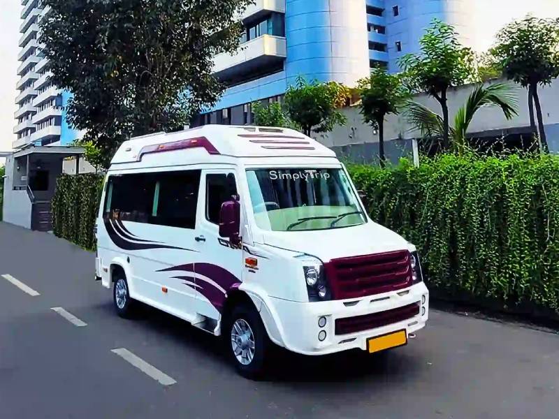 9 Seater Tempo Traveller Hire Goa | Travel People India