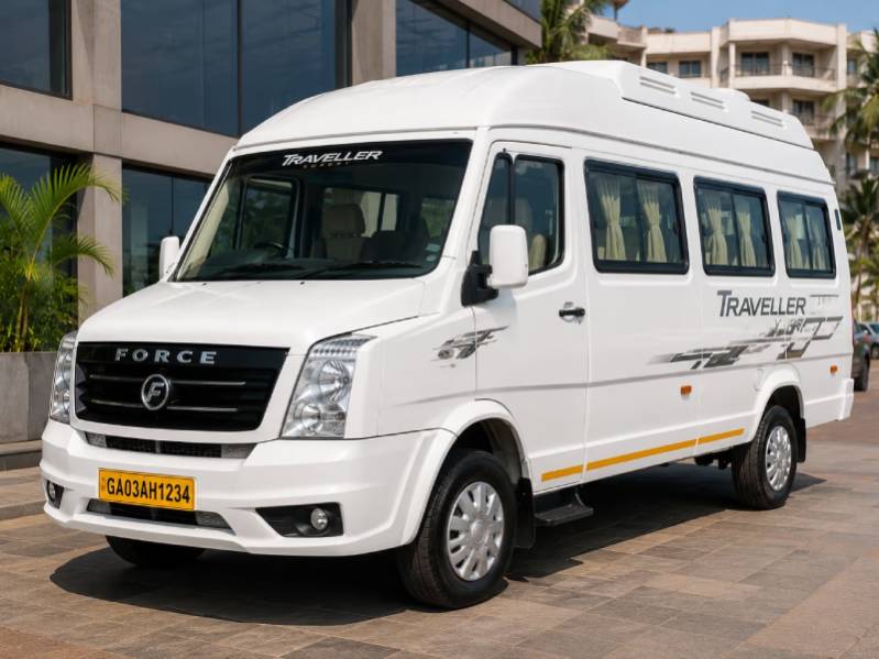 Tempo Traveller Rental in Palolem | Travel People India