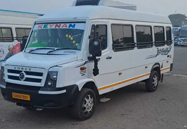 Tempo Traveller Rental Karmali Station | Travel People India