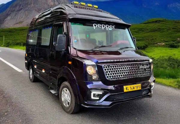Tempo Traveller Rental Mopa Airport | Travel People India
