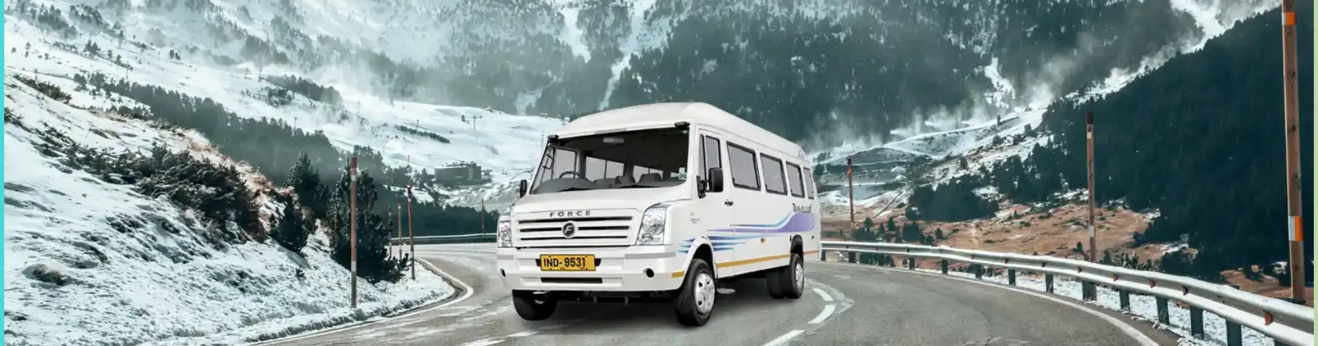 Tempo Traveller Rental in Morjim