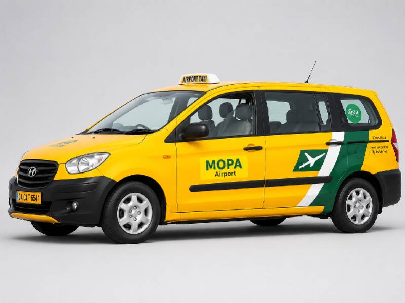 MOPA Airport to Calangute Taxi