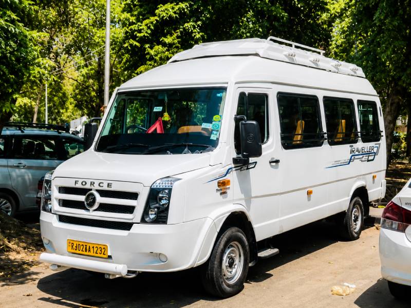Tempo Traveller Rental Karmali Station | Travel People India