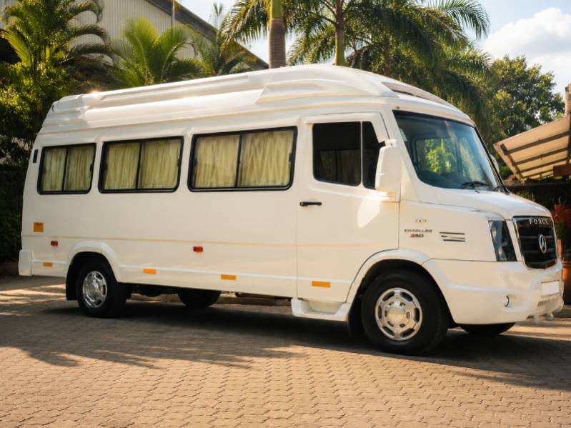 Tempo Traveller Rental in Vagator | Travel People India