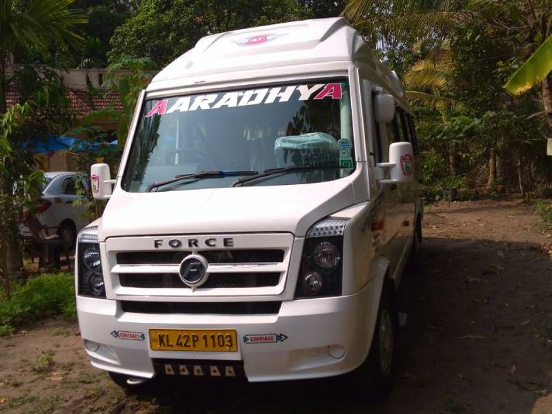 16 Seater Tempo Traveller Hire Goa | Travel People India