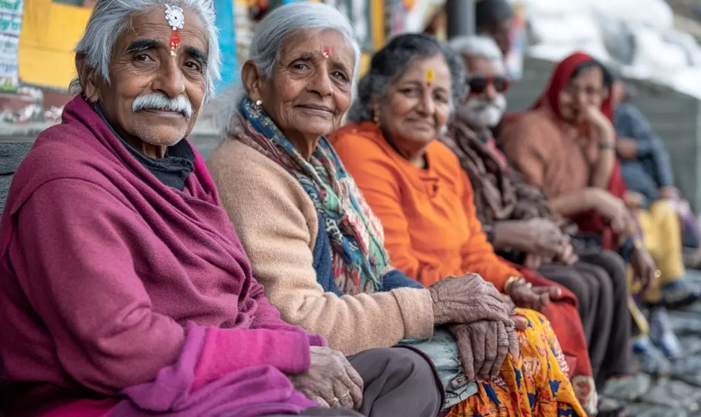 Senior citizen Ladies Group Tour