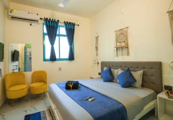 Shalom Backpackers Goa hostel.